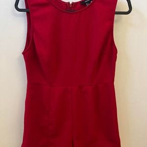Forever‎ 21 ladies red jumper see pics for measurements/minor flaw size large